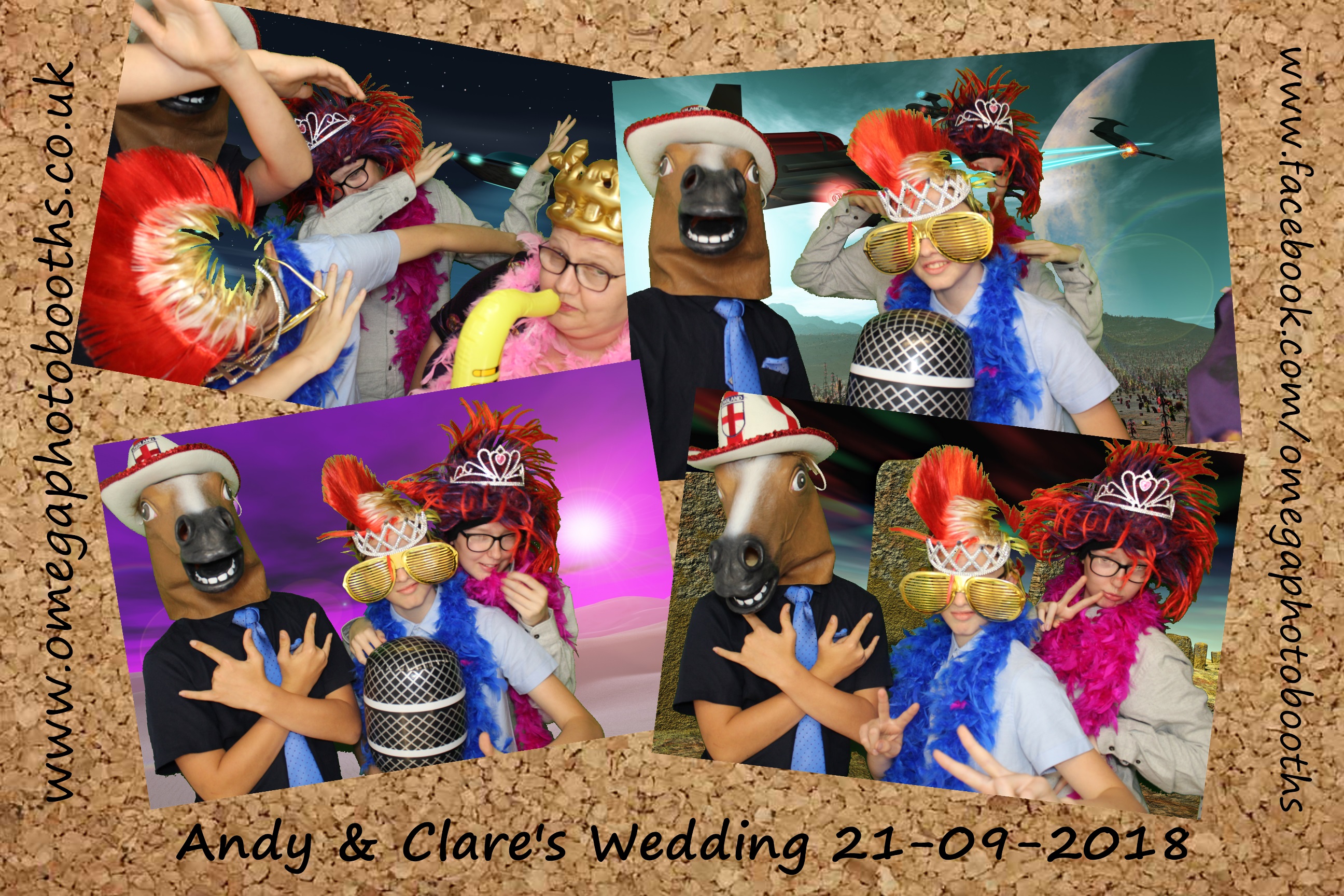 Andy and Clare wedding | View more photos from the event at gallery.omegaphotobooths.co.uk/u/Omega-Photobooths/Andy-and-Clare-wedding